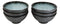 Pack Of 6 Blue Sky Seikai Collection Small Rice Soup Appetizer Bowls 10oz