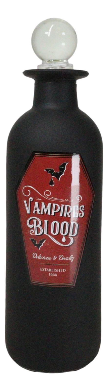 Vampires Blood Witchcraft Apothecary Wicca Decorative Glass Potion Bottle