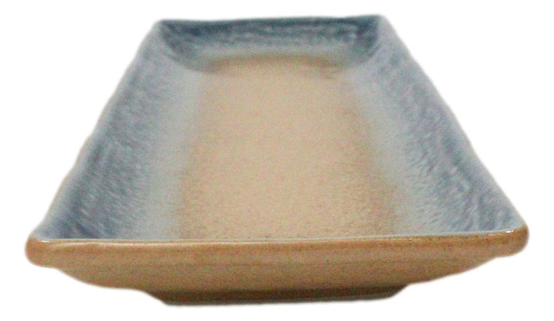 Pack Of 5 Blue River Ao Nagashi Collection Rectangular Serving Platter 14" L