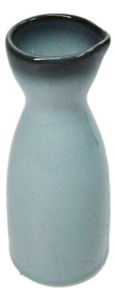 Pack Of 6 Porcelain Blue Sky Artistic Seikai Japanese Wine Sake Tokkuri Flasks
