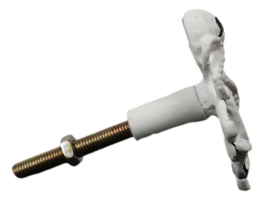 Pack Of 6 Cast Iron Vintage White Sea Octopus Drawer Cabinet Door Pull Knobs - Ebros Gift
