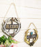 Set of 2 Rustic Western Deer Antlers Blessed And Welcome Wall Signs Ornaments