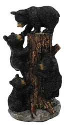 Cabin Companion Tree Climber Black Bear Figurine Cub Bears Forest Tree Wildlife