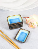 Pack Of 6 Blue Sky Aozora Kannyu Porcelain Condiment Dipping Sauce Dishes 3oz