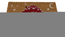 Welcome Toadstool Mushroom Home Wicca Coir Coconut Fiber Floor Mat Doormat 24"L