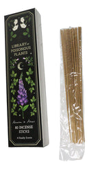 Wicca Library of Poisonous Plants Deadly Nightshade 80 Scented Incense Stick Set