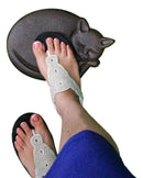 Set Of 3 Cast Iron Sleeping Kitty Cat Garden Stepping Stone Pave Foot Steps