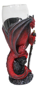 Ruth Thompson Elemental Dragon Widow Blade Sword Glass Wine Goblet Chalice Cup