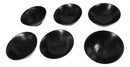 Pack Of 6 Black Kokuyo Ceramic Collection Large Ramen Soup Dinner Bowl 40oz