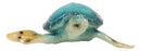 Ocean Colorful LED Lighted Shell Green Giant Sea Turtle Swimming Figurine 10.5"L