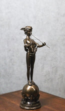Greek God of The Forest Shepherds and Nature Pan of Rohallion W/ Flutes Figurine