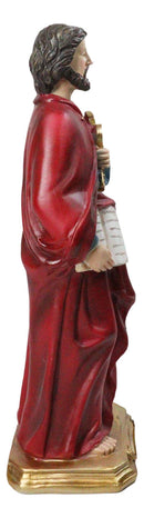 Apostle Disciple Of Jesus Saint Peter Holding Key of Heaven Figurine 12" Series