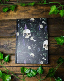 Venom And Vines Skulls Serpents Poisonous Plants A5 Lined Pages Journal Book