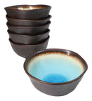 Pack Of 6 Blue Sky Aozora Kannyu Ceramic Medium Soup Donburi Bowls 20oz