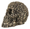 Ossuary Morphing Ghost Whisper Boneyard Skeletons Faux Brass Skull Figurine