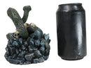 Coiled Attacking Snake On Mound of Skulls at Crystal Rock Quarry Figurine