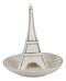 Pretty France Paris Eiffel Tower Decorative Ceramic Jewelry And Ring Holder Dish