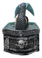 Hidden Depths Siren Mermaid On Still Water Necromancy Skull Decorative Box