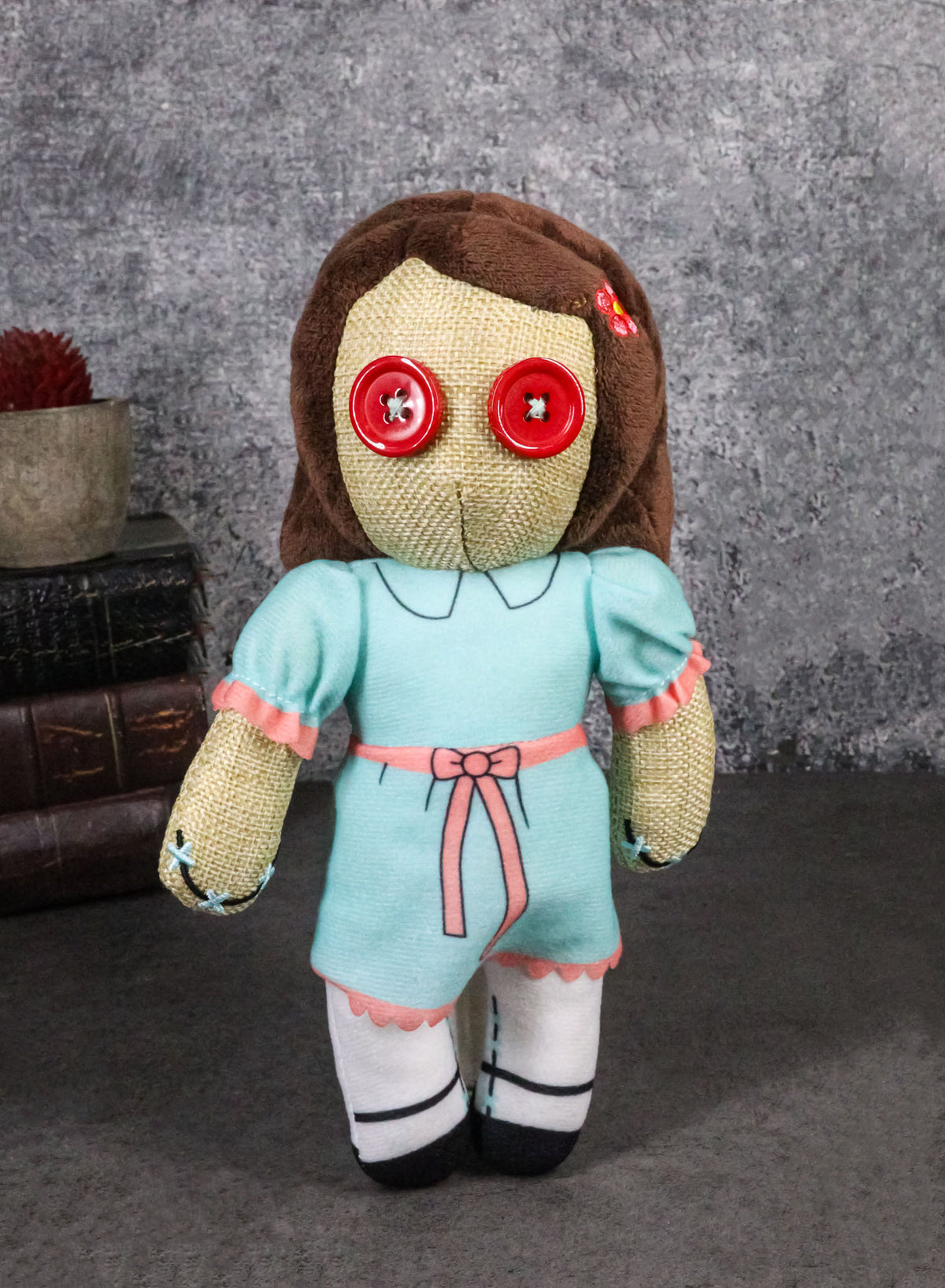 Day of The Dead Pinheadz The Shining Grady Twins Soft Plush Doll Toy Halloween