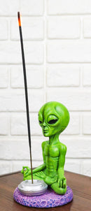 UFO Outer Space Extra Terrestrial Roswell Alien Yoga Meditation Incense Burner