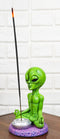 UFO Outer Space Extra Terrestrial Roswell Alien Yoga Meditation Incense Burner