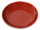 Pack Of 10 Red And Black Melamine Dipping Sauce Or Condiment Round Dishes 4"D