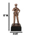 Ebros Police Man Officer Cop in Uniform Statue with Trophy Base 12" H