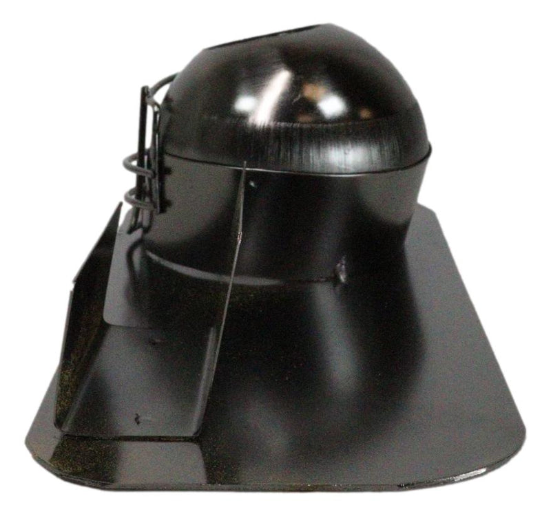 Gridiron Football Helmet Stationery Pen And Business Card Holder Metal Figurine