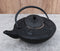 Japanese Black Cast Iron Trinity Asian Crane Tea Pot Tetsubin 24 fl oz Capacity