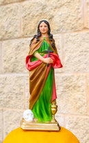 Christian Catholic Patroness of Forgiveness Mary Magdalene Figurine 7.75" H