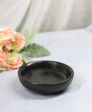 Pack Of 6 Ceramic Kokuyo Black Soy Sauce Oil Condiment Round Dishes Bowls 1.5oz