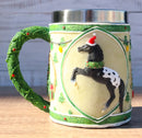 The Trail Of Painted Ponies Appy Holidays Christmas Santa Horse Tankard Mug