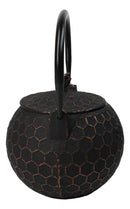 Bronze Bees With Honeycomb Design Large Cast Iron Tetsubin Teapot 60oz Tea Pot
