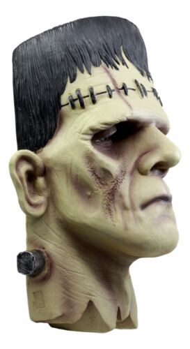 Dr Victor Frankenstein Monster Wall Decor Zombie Sculptural Hanging Plaque 15"H - Ebros Gift