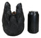 Ebros Gift Big Black Bear Wine Oil Bottle Holder Figurine 10"Long Home Decor