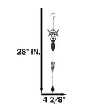 Wicca Celtic Goddess Danu Triple Moon Goddess Spiral Wall Hanging Decoration