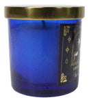Wicca Witchcraft Mystic Tarot The Star Lavender Scented Pillar Candle Gold Lid