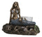 Art Nouveau Ocean Marine Siren Mermaid by Sea Stars Shells Votive Candle Holder