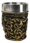 Set Of 2 Occultic Pagan Pentagram Sigil Of Baphomet Sabbatic Goat Shot Glasses