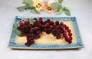 Pack Of 3 Ao Nagashi River Porcelain Long Rectangular Serving Platter 15"X8.5"