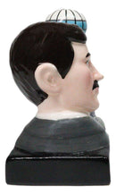 Nikola Tesla And Wardenclyffe Plant Tower Ceramic Salt And Pepper Shakers Set