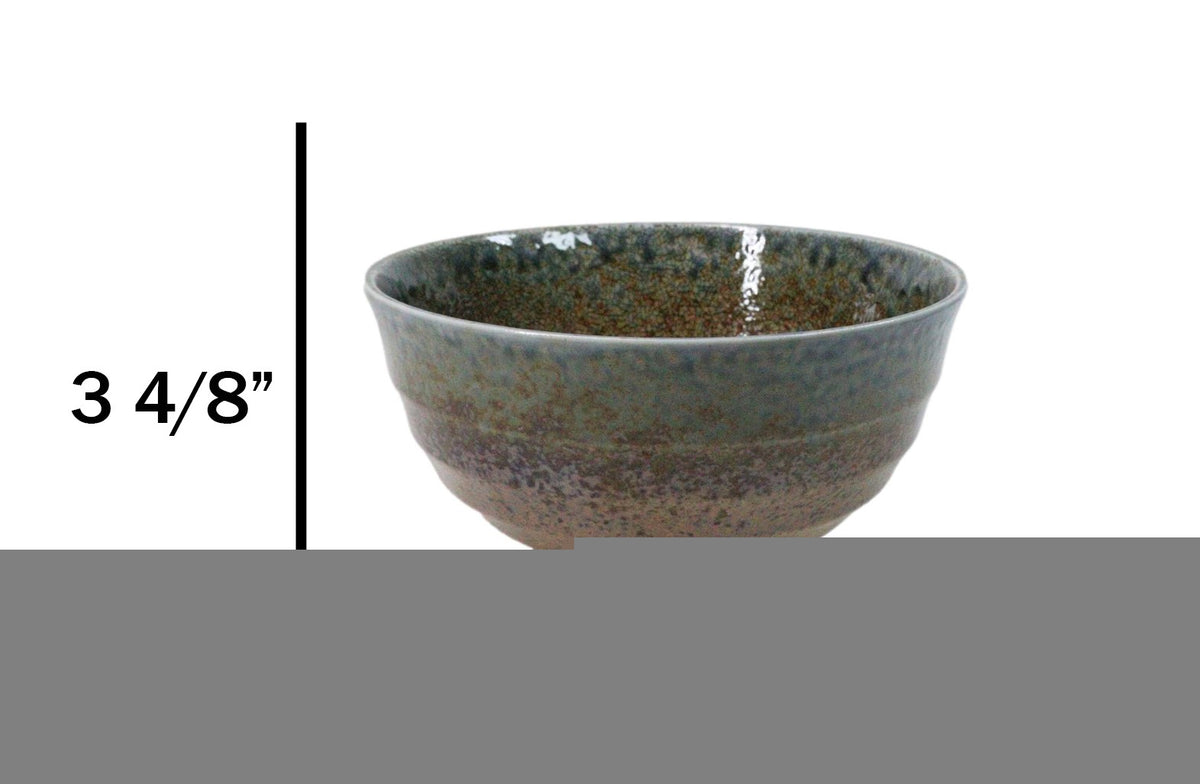 Set Of 4 Japanese Sunaji Kairagi Porcelain Medium Pasta Rice Soup Bowls 32oz