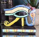 Ancient Egyptian Culture Wedjat Eye Of Horus Figurine Protection Wealth Health