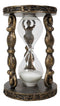 Wicca Yoga Metaphysical Sacred Spiral Goddess Shaman Triple Moon Sand Timer