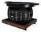 Japanese Cuisine Portable Konro Charcoal Grill BBQ Stove With Comal And Trivet