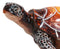 Nautical Ocean Brown Hues Giant Sea Turtle Swimming Decorative Figurine Tortoise