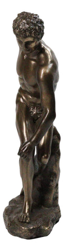 Discobolos of Myron Discus Thrower Ancient Greek Museum Reproduction Figurine