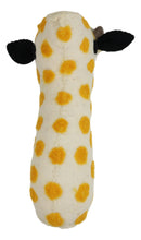 Wool Safari Giraffe Baby Animal Head Plush Doll Wall Decor Safari Collection