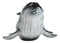 Large Nautical Ocean Marine Baleen Blue Humpback Whale Swimming Figurine 17"L