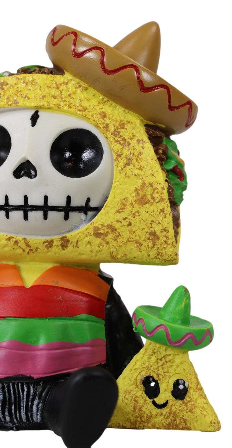 Furrybones Pancho The Taco King with Sombrero And Nachos Furry Bone Figurine